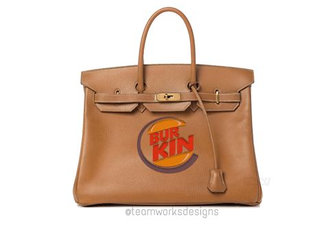 hermes burger king bag|Hermes birkin bag royalties.